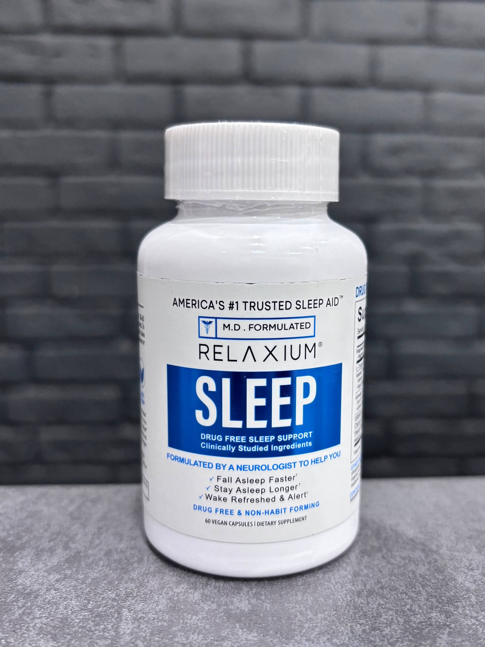 Relaxium, Sleep, 60 Vegan Capsules