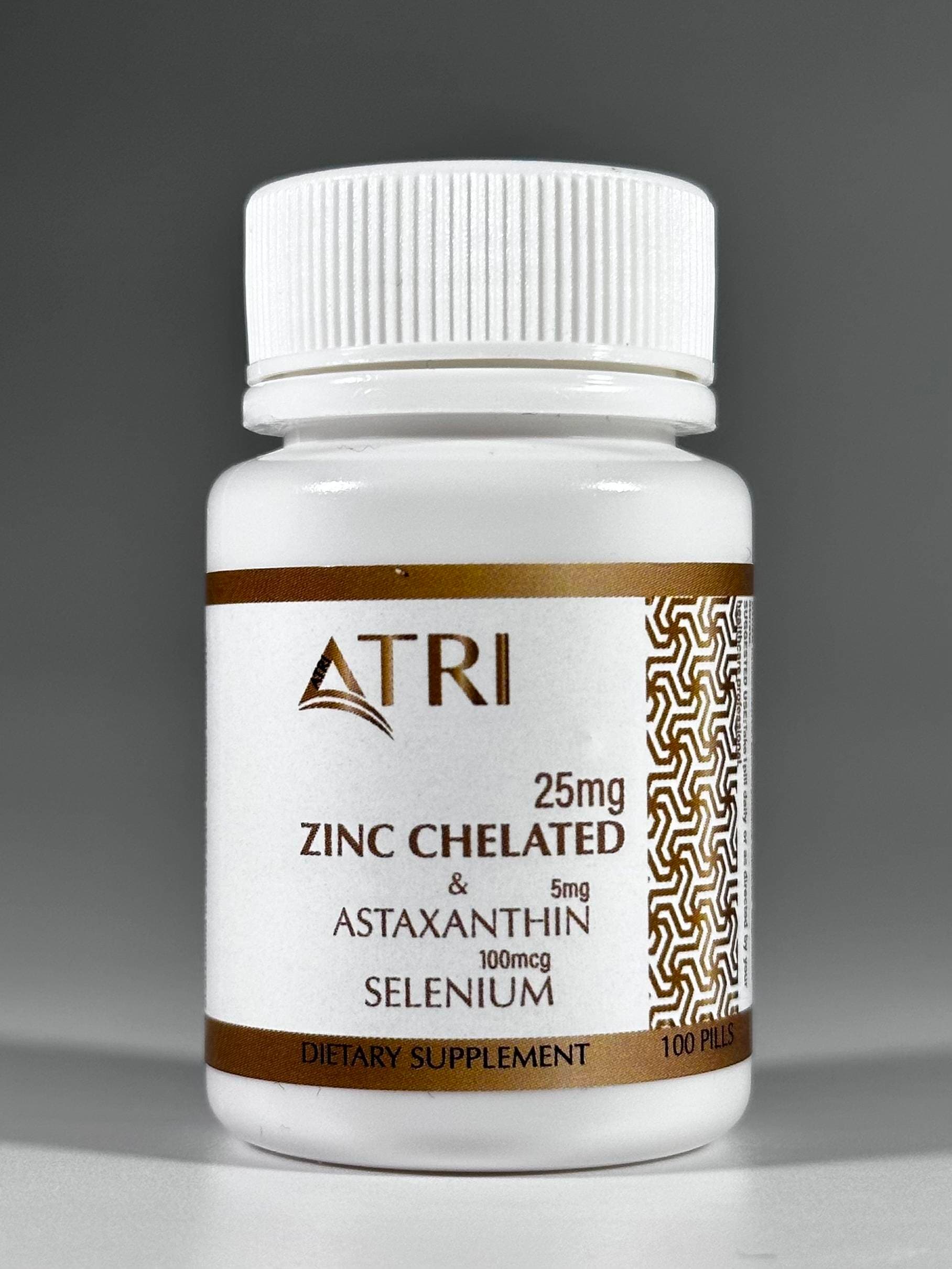 Zinc chelated 25mg+Astaxanthin 5mg+ Selenum 100mcg 100т